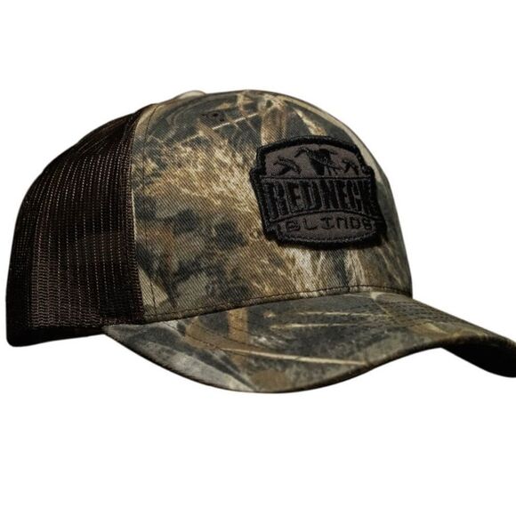 REDNECK BLINDS CAMO DUCK MESH TRUCKER HAT NWOT - Picture 2 of 9